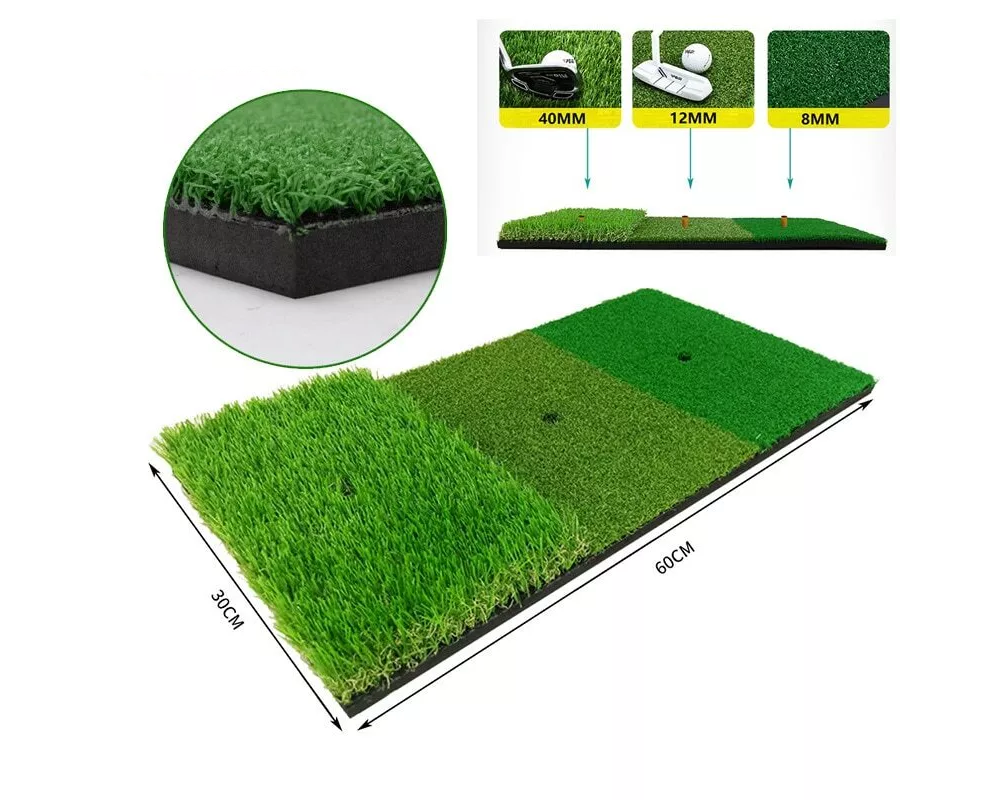 Golf Mat 3-in-1 Practice Mat