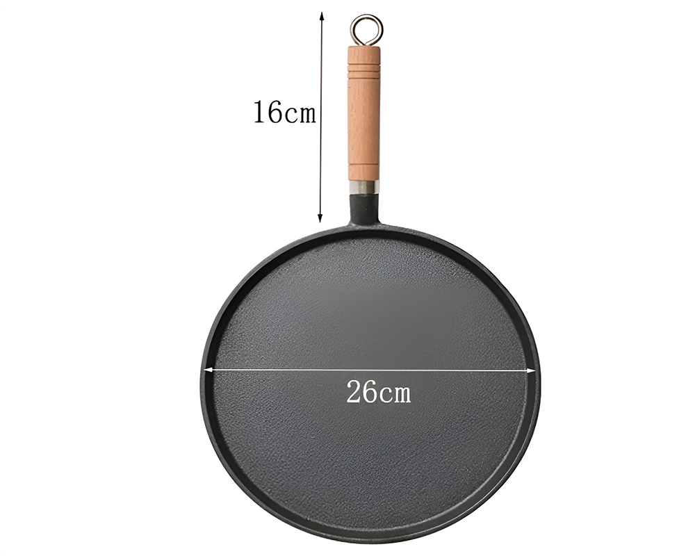 Cast Iron Fry Pan Skillet-26cm