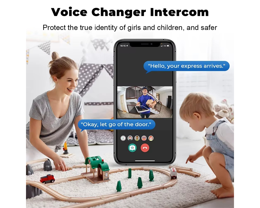 Smart Doorbell Camera Wireless