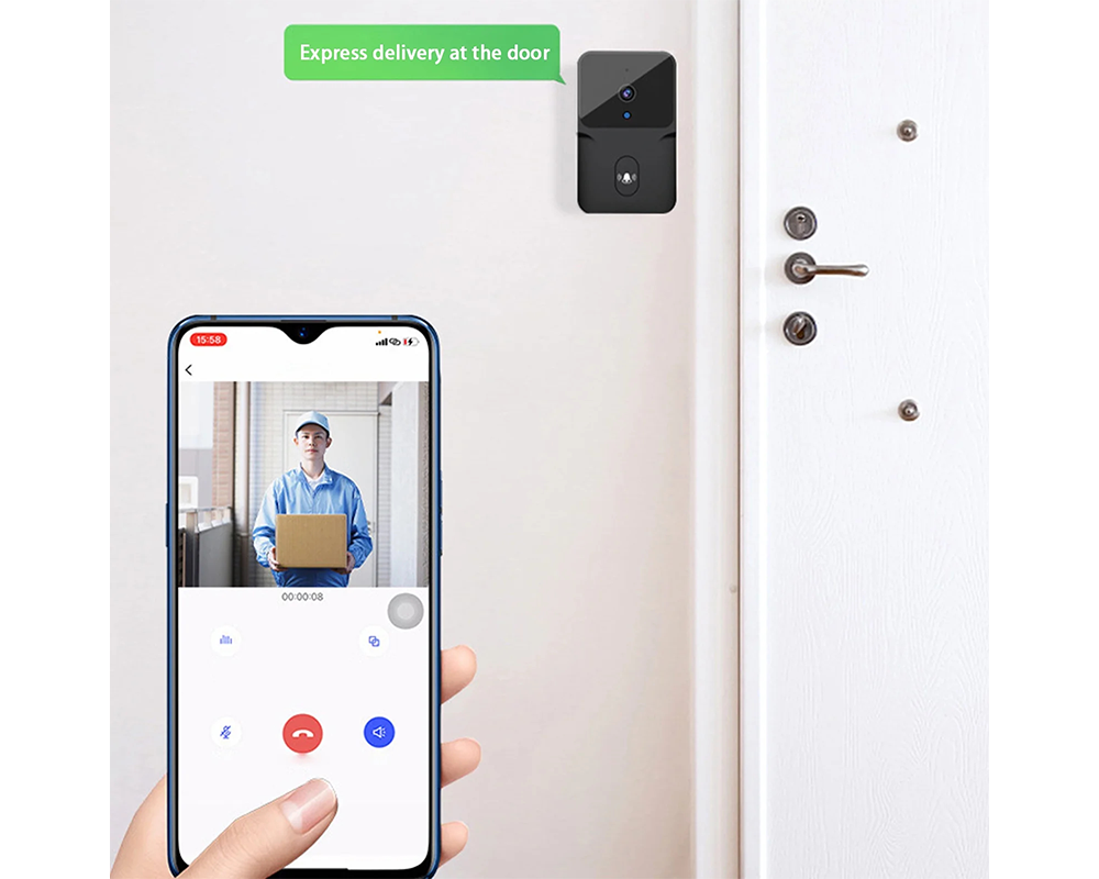 Smart Doorbell Camera Wireless