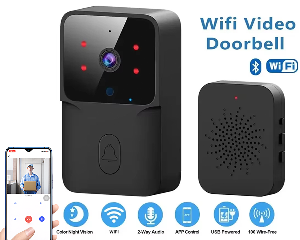 Smart Doorbell Camera Wireless
