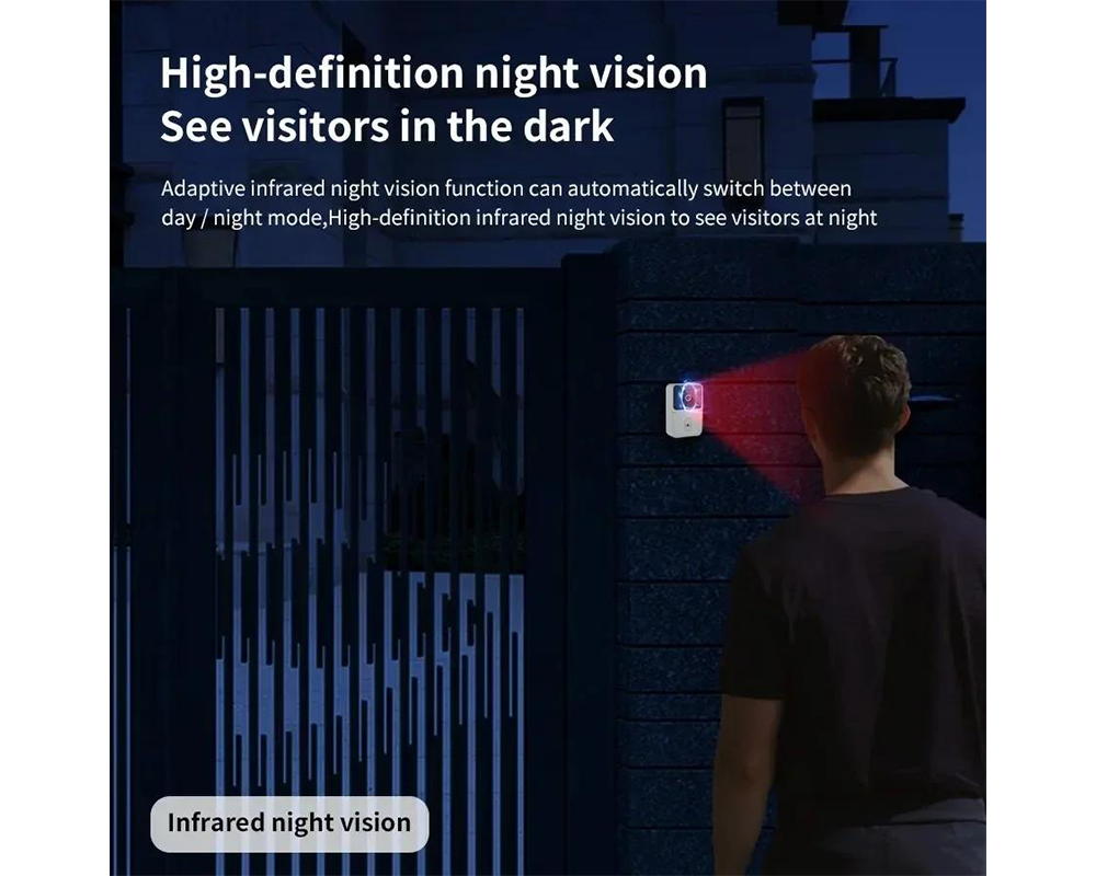 Smart Doorbell Camera Wireless