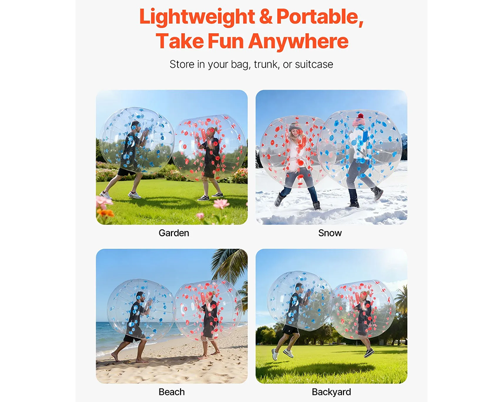 1.5M Sumo Zorb Balls Inflatable Bumper Balls