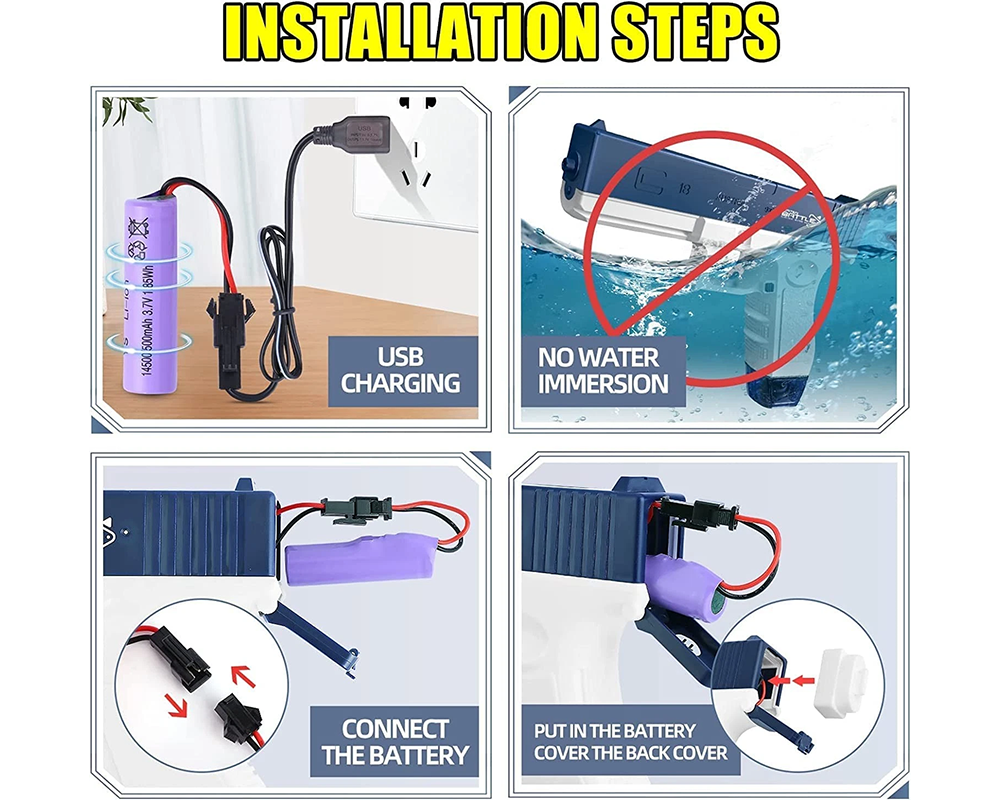 Fully Automatic Repeater Water Gun