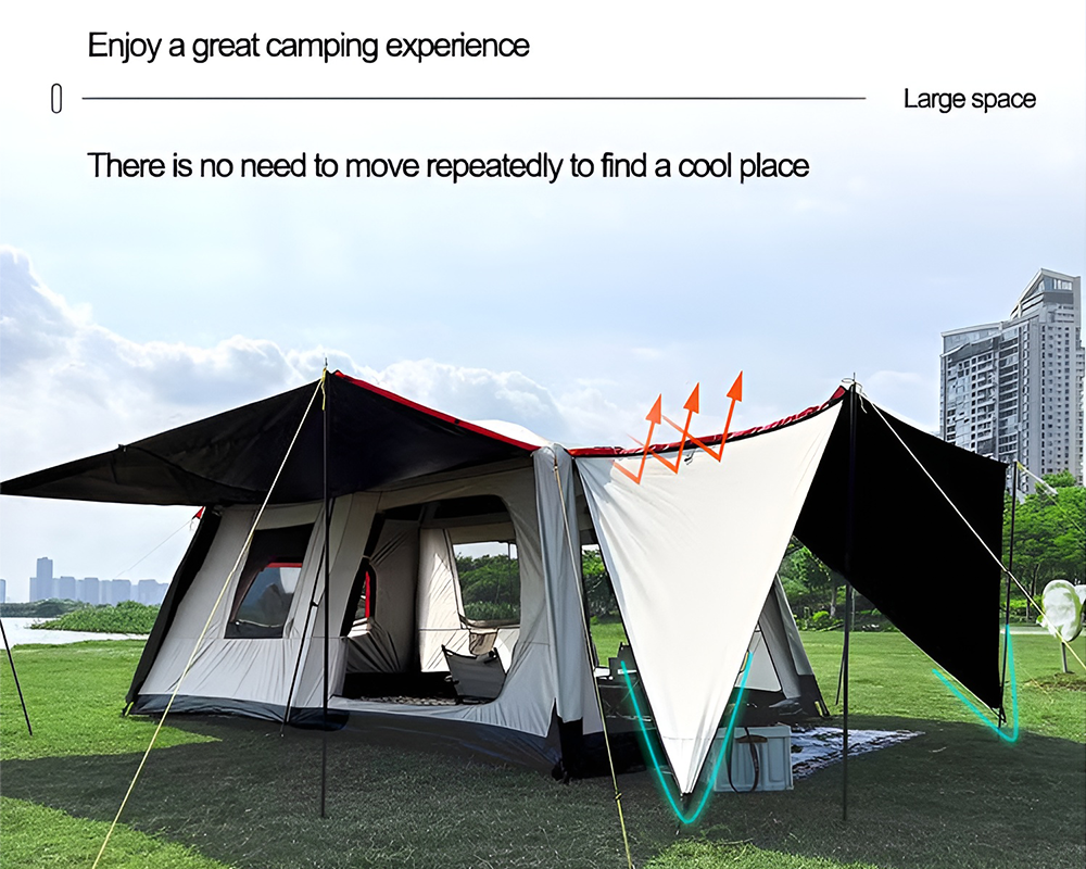 Camping Tent 8-10 People Family Tent