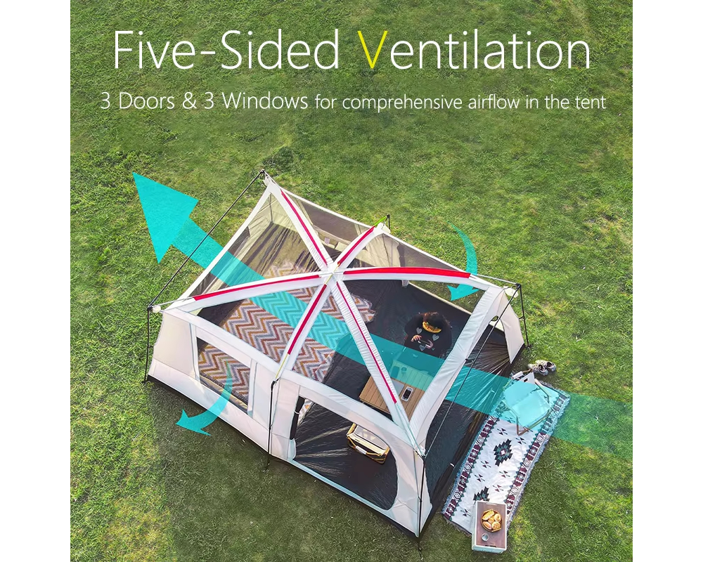 Camping Tent 8-10 People Family Tent