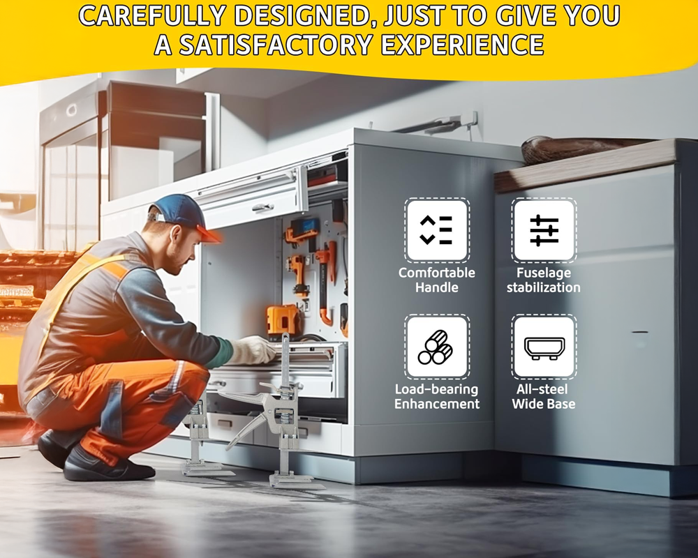 Labor Saving Arm Jack Elevator Tool Tile Height Adjuster