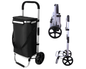 Shopping Trolley 2 Wheel Foldable Large Shopping Trolley 45L Bag