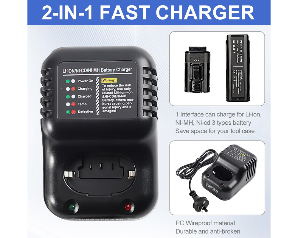 Paslode Charger 6V Compatible