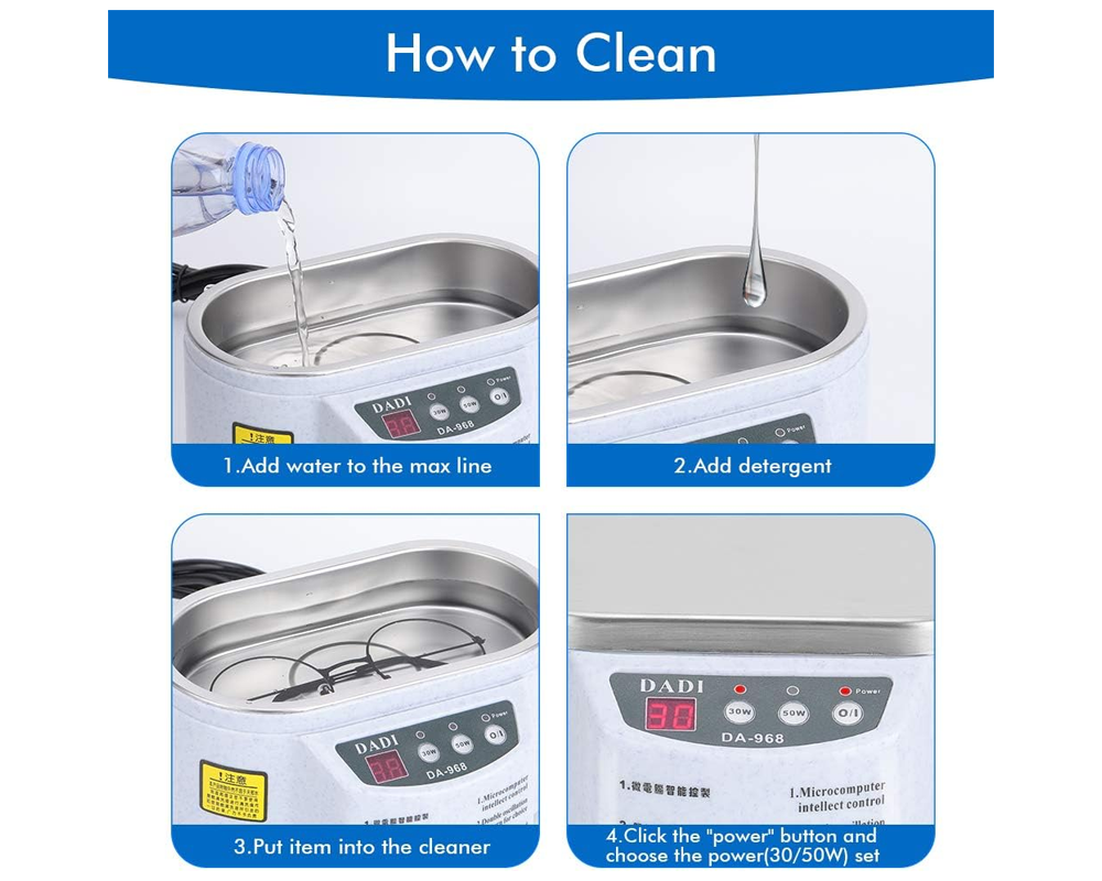 Ultrasonic Jewelry Cleaner