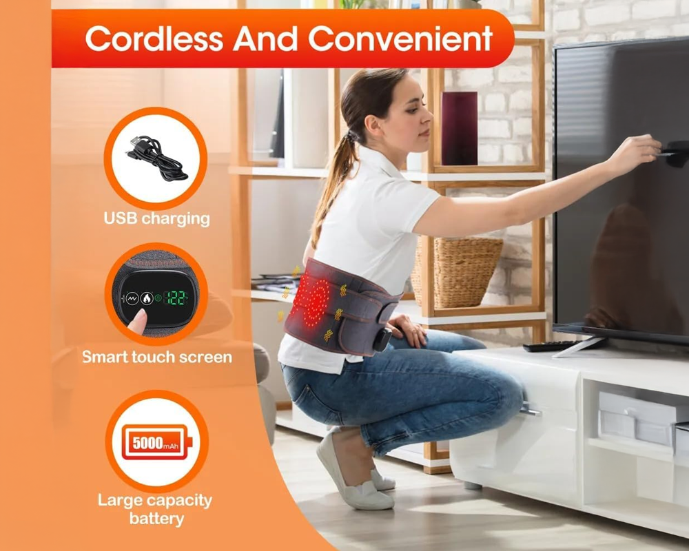 Red Light Waist Massager Belt