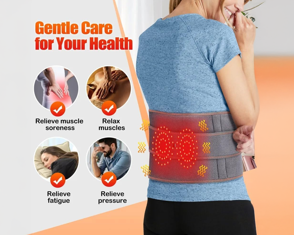 Red Light Waist Massager Belt
