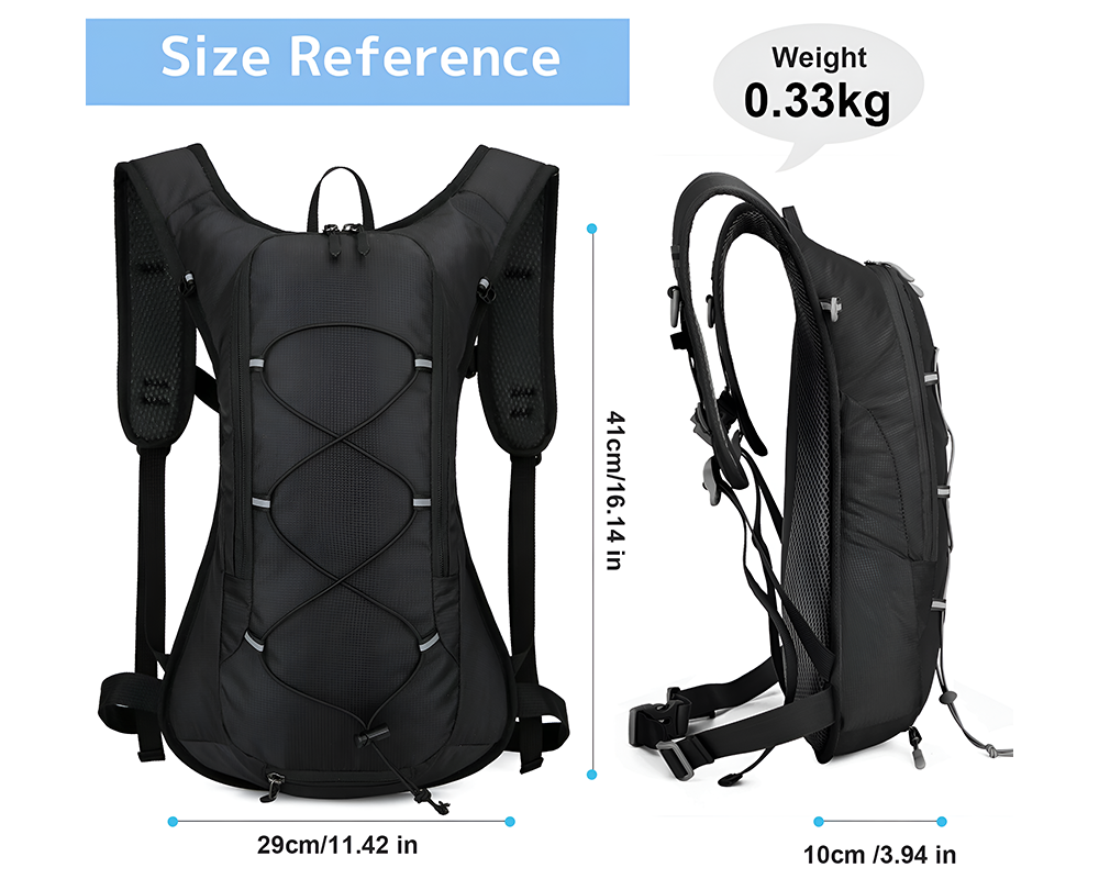 Hydration Backpack Pack with 2L Water Bladder