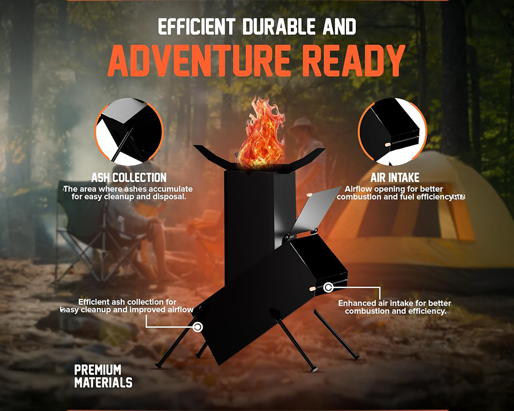 Camp Rocket Stove