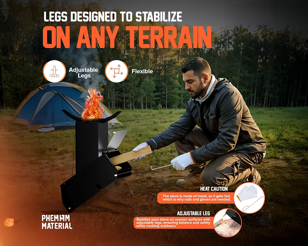 Camp Rocket Stove