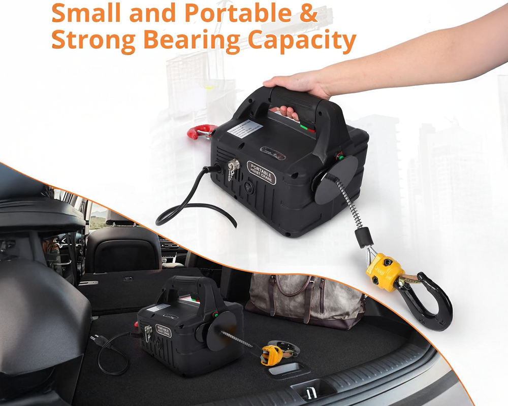 Portable Electric Hoist with Remote Control