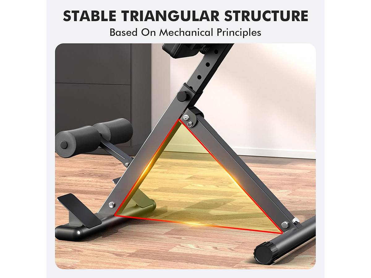 Adjustable Roman Chair Hyperextension Bench