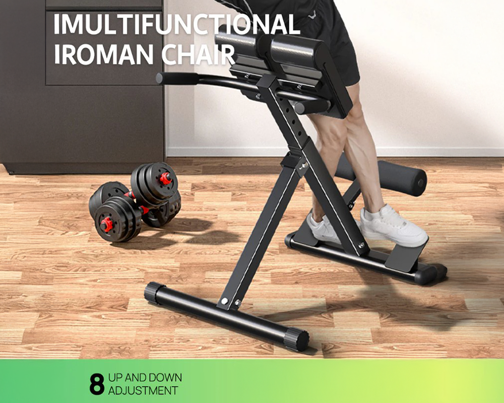 Adjustable Roman Chair Hyperextension Bench