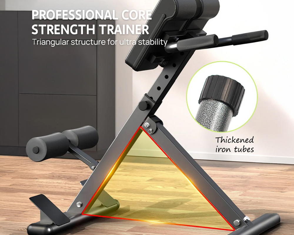 Adjustable Roman Chair Hyperextension Bench