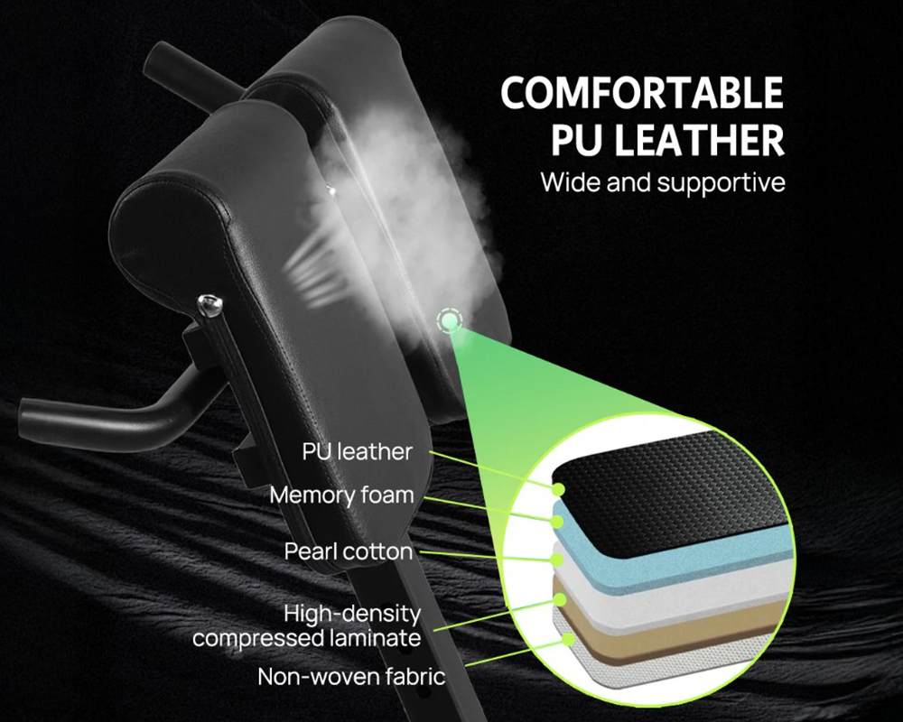 Adjustable Roman Chair Hyperextension Bench