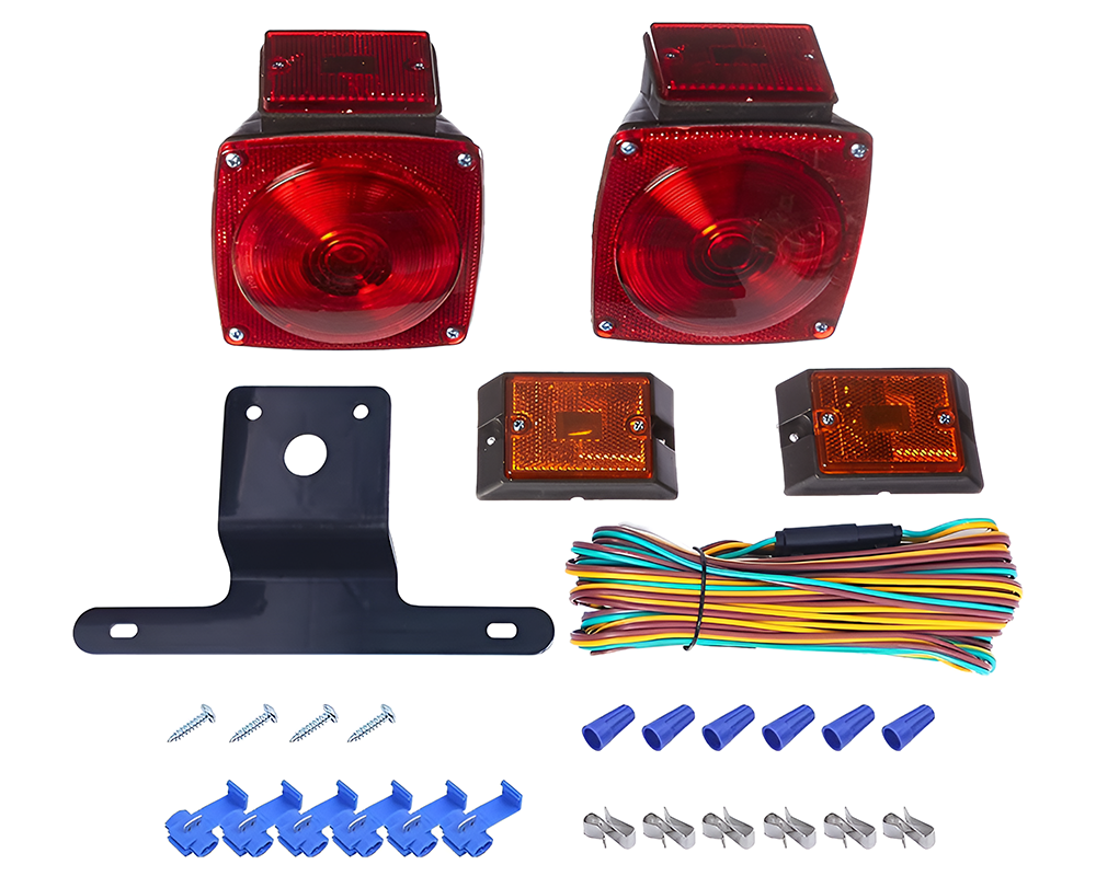 12V Trailer Light Kit – Complete Lighting Set for Trailers Under 80"