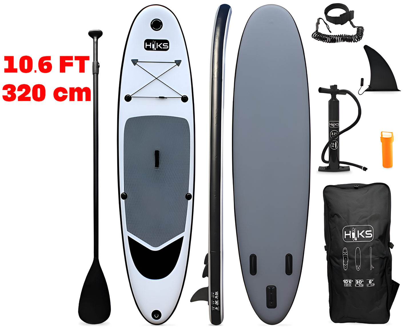 10.6ft SUP Board 3.2m Inflatable Paddle Board Complete SUP Board Kit