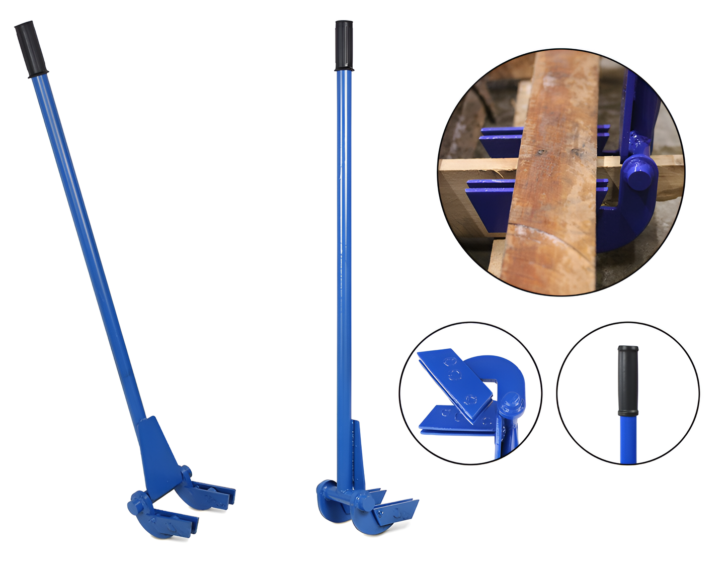 Pallet Buster Pry Wrecking Bar w/ Handle Heavy Duty Pallet Breaker