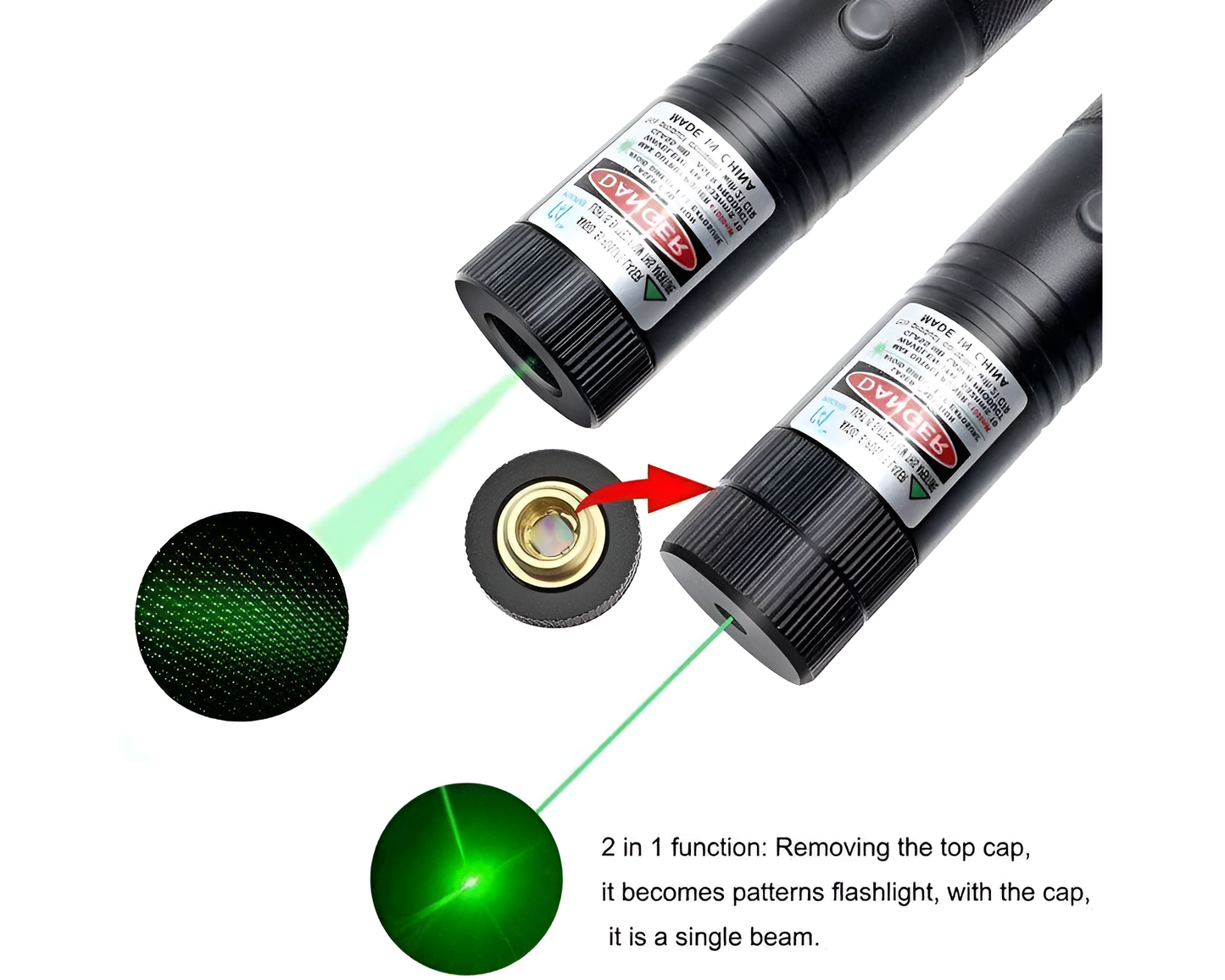 Rechargeable Laser Pointer Pen