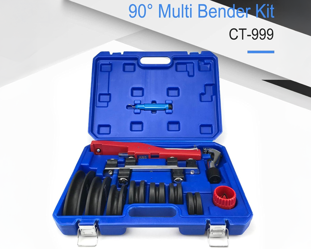 Tube Bender HVAC Pipe Tube Bender Tool Set