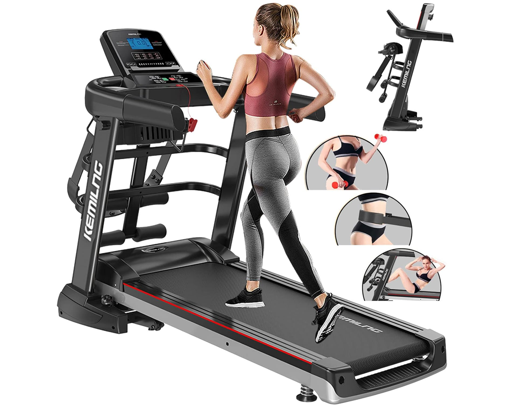 Under Desk Motorized Treadmill with Remote Control