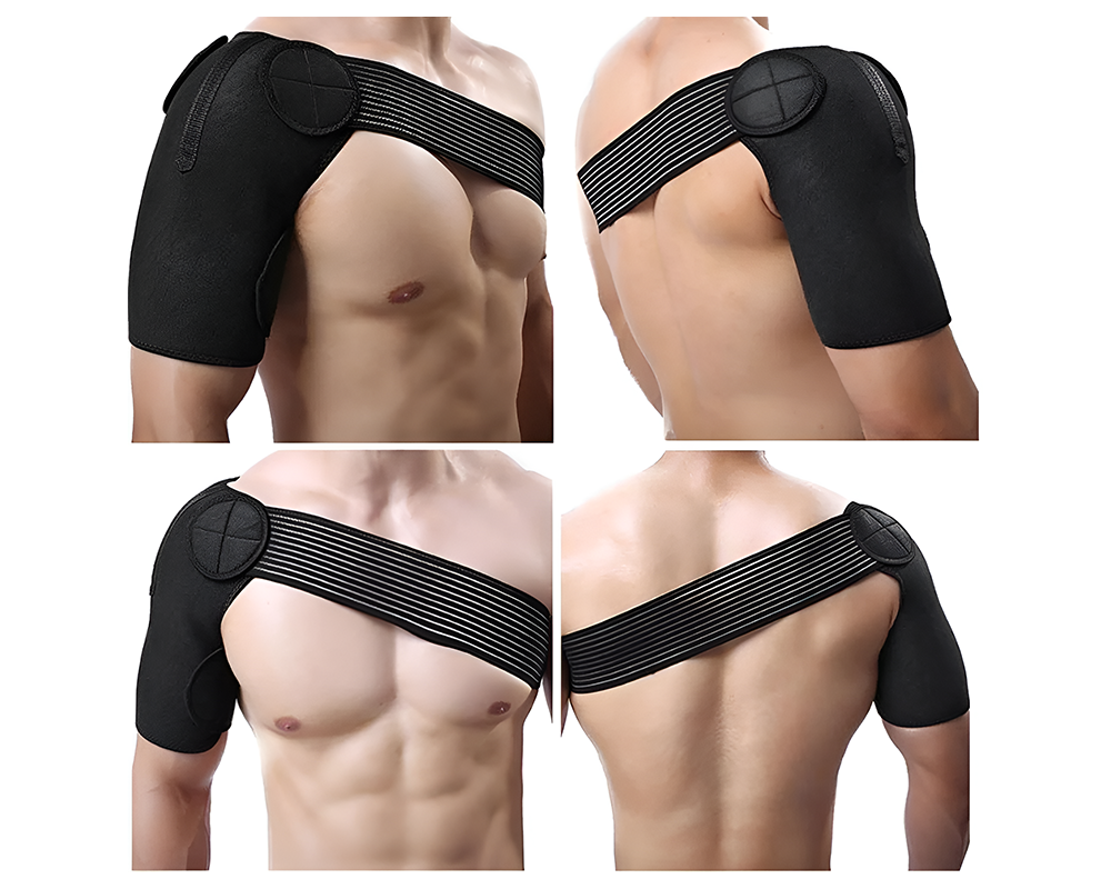 Shoulder Support Brace Rotator Cuff Pain Relief Therapy Belt Sleeve