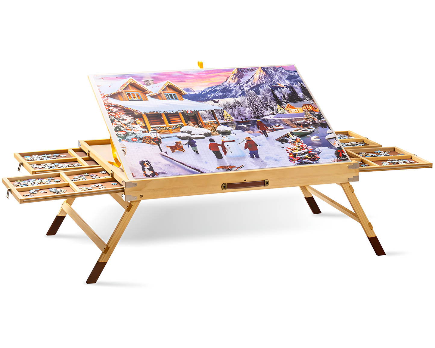 Puzzle Table Craft Board Game Table Jigsaw Game Table