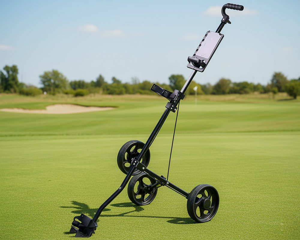 Golf Club Buggy Trolley Cart – Folding Trolley Golf Cart Trolley