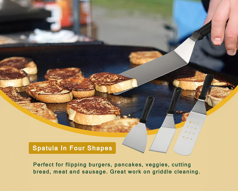 12 Piece Griddle Accessories for - BBQ Grill Accessories