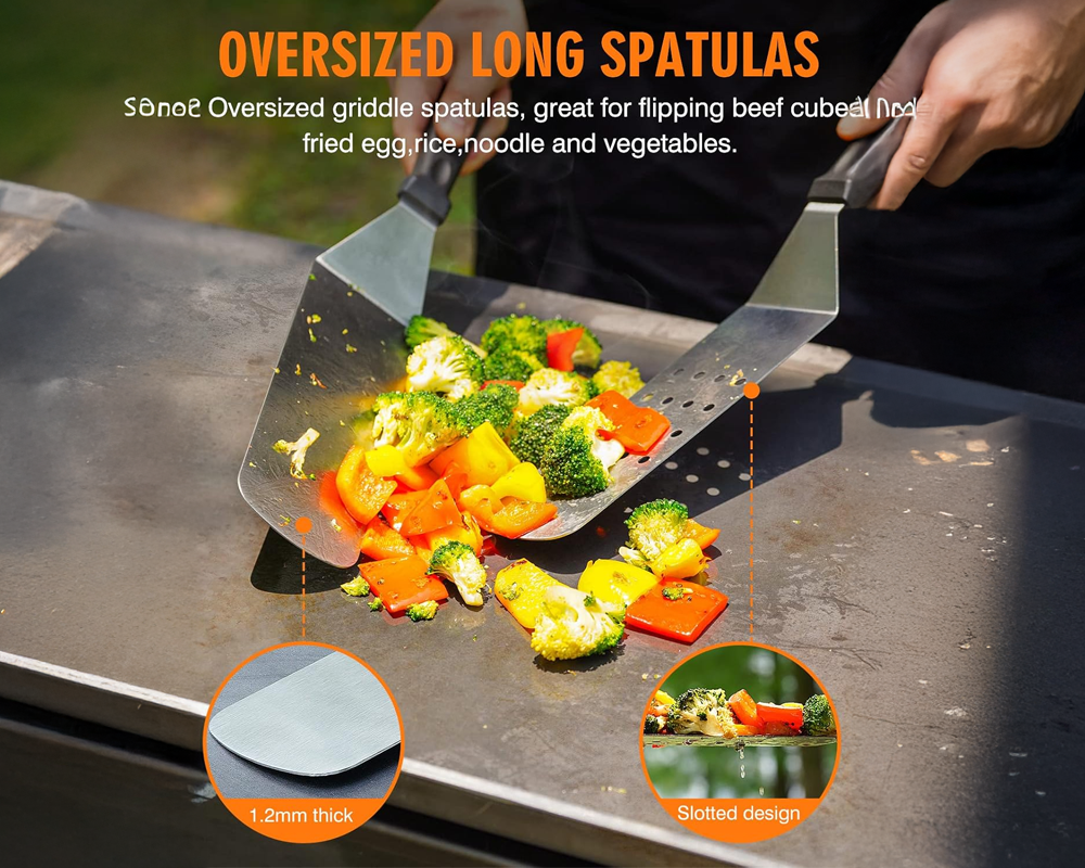 12 Piece Griddle Accessories for - BBQ Grill Accessories
