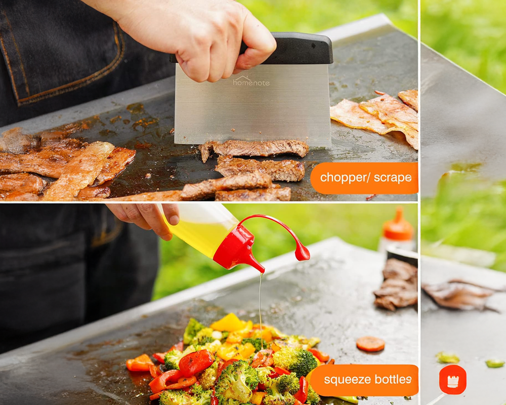 12 Piece Griddle Accessories for - BBQ Grill Accessories