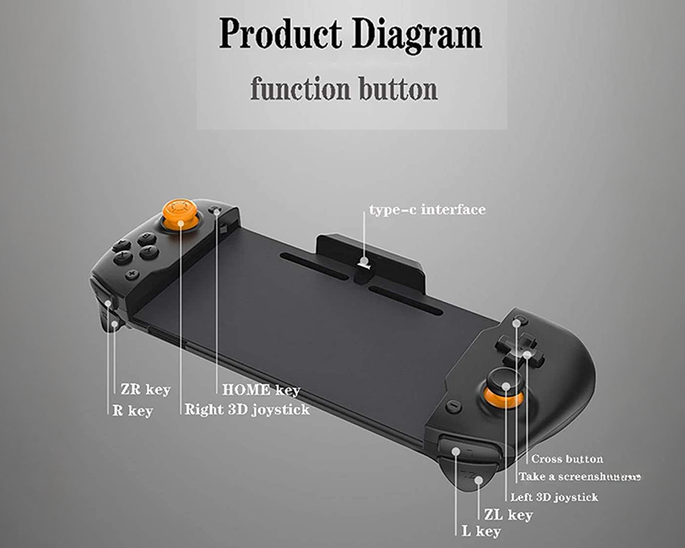 Plug And Play Game Controller For Nintendo Switch