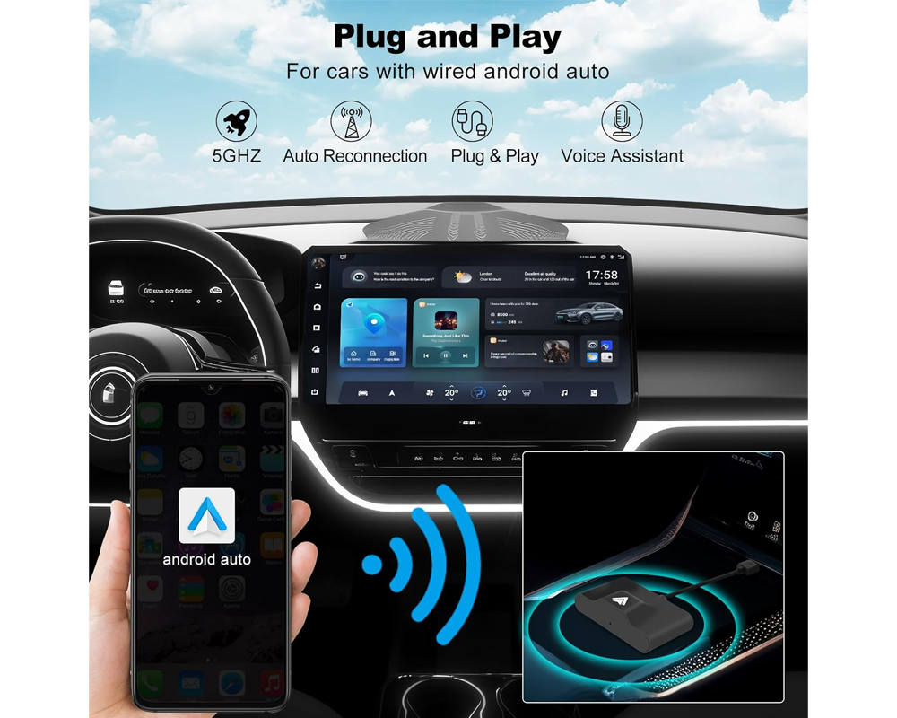 Wireless Android Auto Adapter