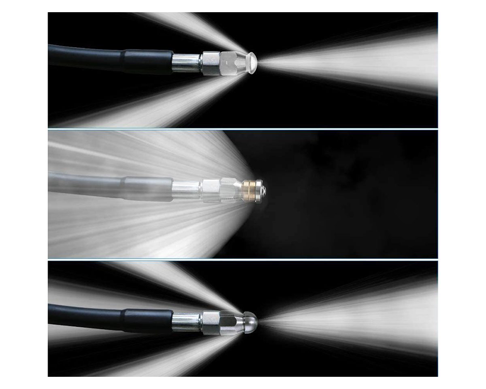 20M High Pressure Washer Hose Pipe Sewer Drain Cleaning Cleaner Kit