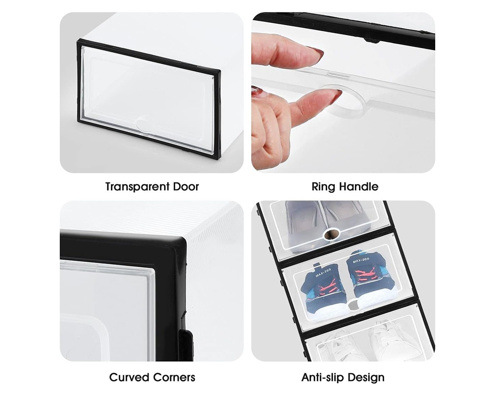 Shoe Storage Box Drawer Rack Cabinet 12PCs