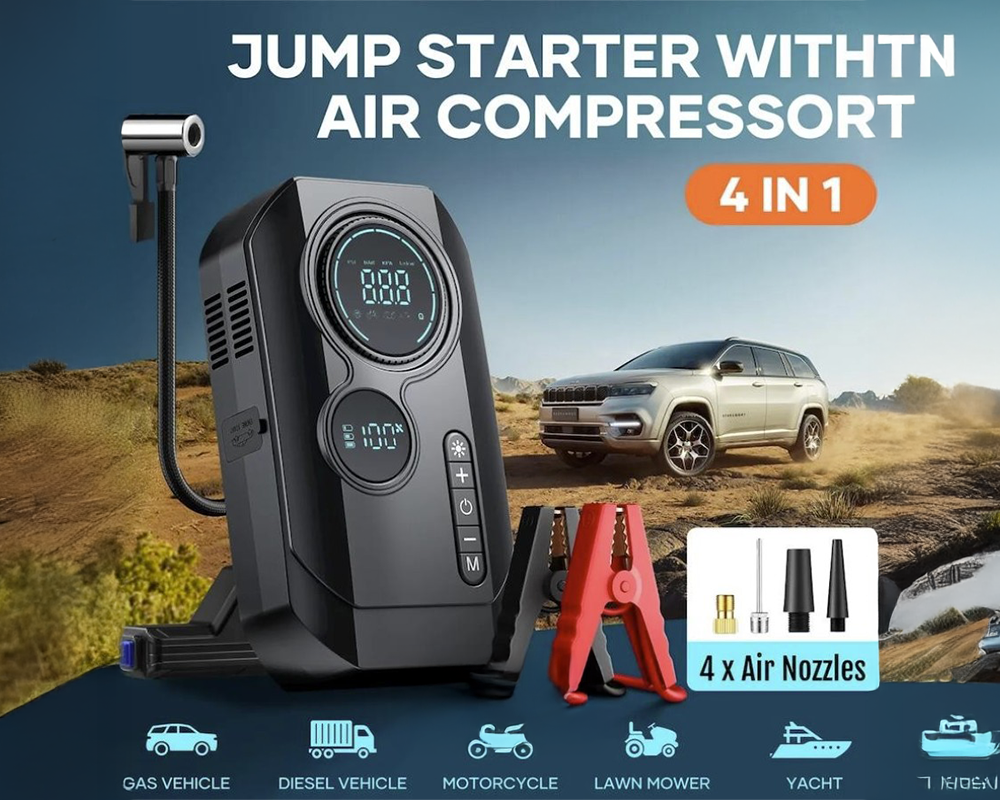 Car Jump Starter Power Bank Booster