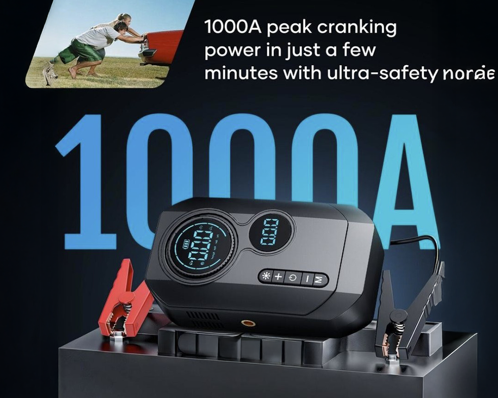 Car Jump Starter Power Bank Booster