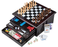 10 In Chess Board Games Slide Out Checkers House Unit Set Contemporary Chess