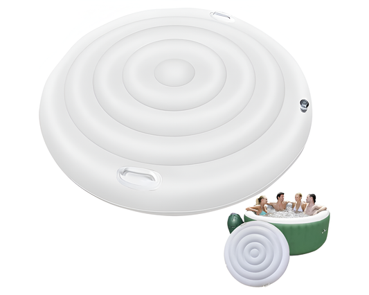 Inflatable Adjustable Hot Tub Cover with Handle