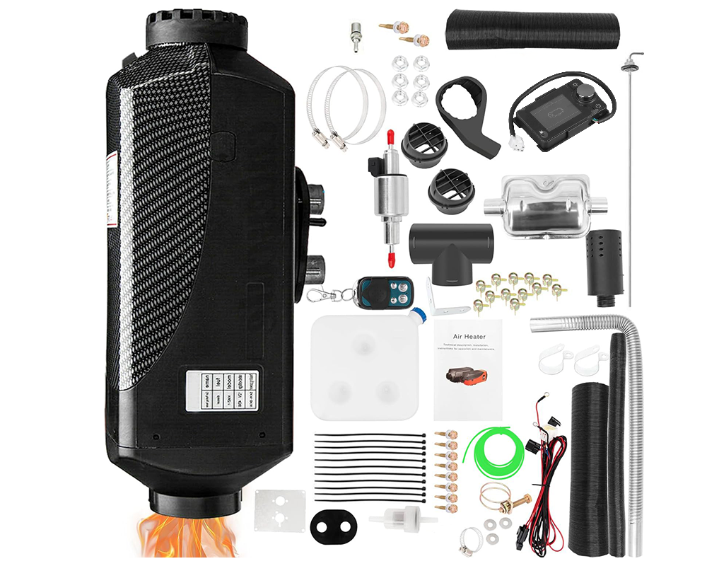 5KW Diesel Air Heater 12V 5000W Diesel Parking Heater with LCD Monitor