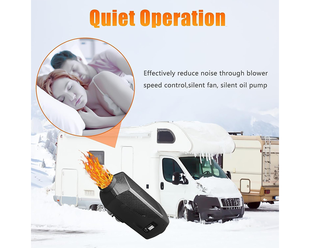5KW Diesel Air Heater 12V 5000W Diesel Parking Heater with LCD Monitor