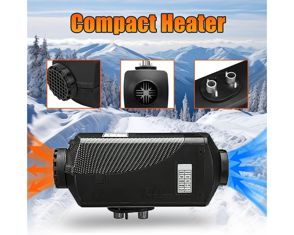 5KW Diesel Air Heater 12V 5000W Diesel Parking Heater with LCD Monitor