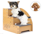 Dog Ramp Stairs Wooden Pet Ramp & Stairs for Cats & Dogs, Stable Climbing Ladder for High Bed