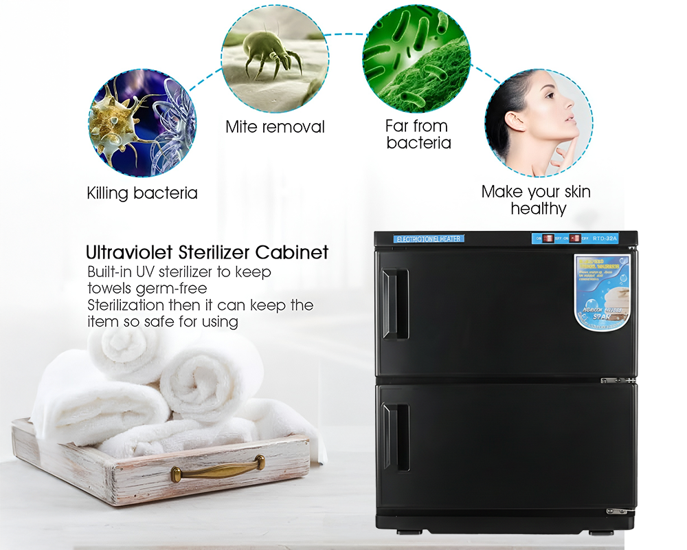 Towel Warmer Sterilizer Cabinet 32L