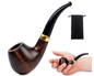 Handmade Wooden Tobacco Pipe Tobacco Pipe Ebony Smoking Pipe
